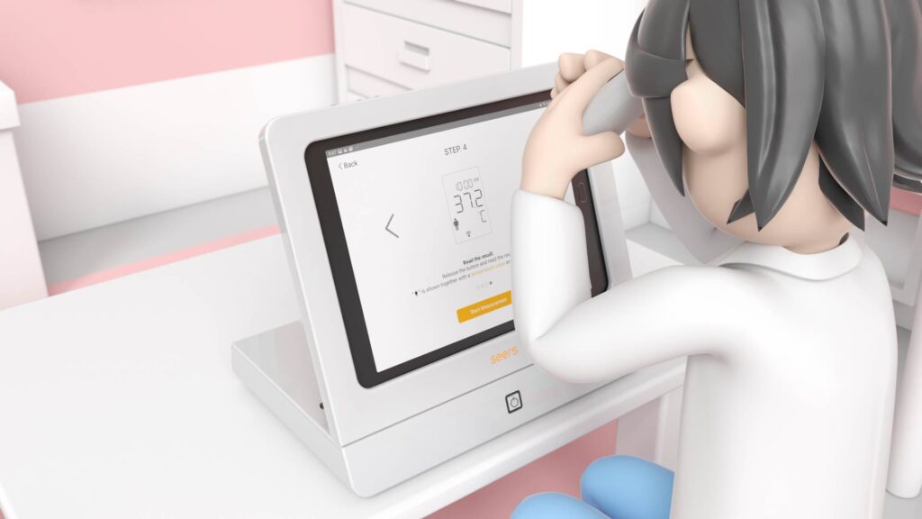 완성된 의료기기 3D 영상 제작 결과물01