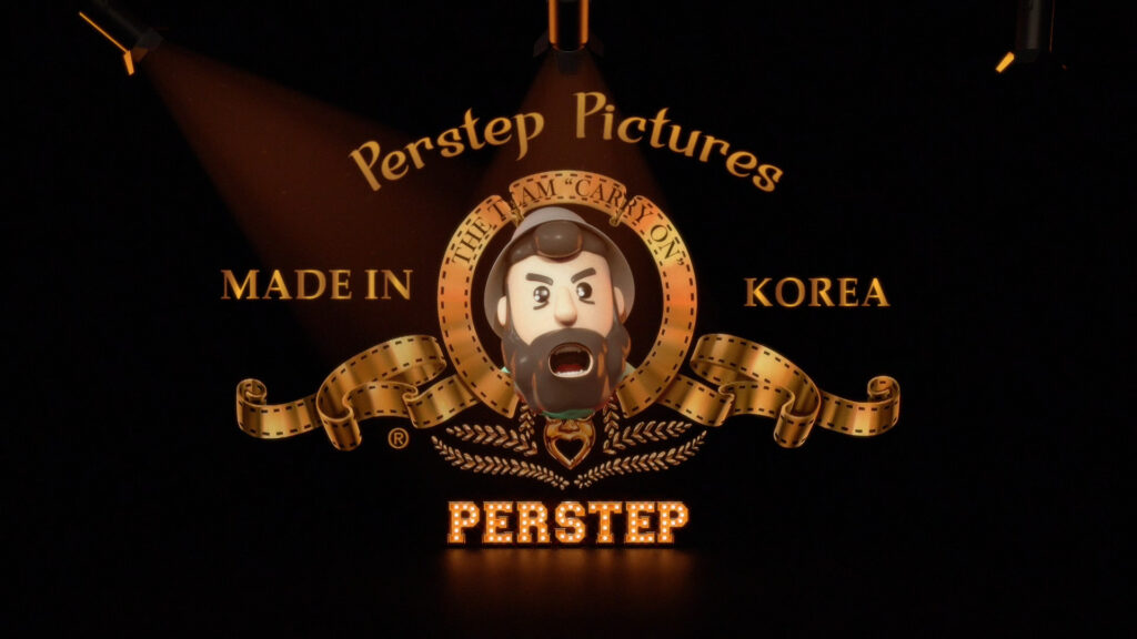 FIRSTEP 브랜드 캐릭터 제작 프로젝트의 Full 3D CGI 엔딩 장면