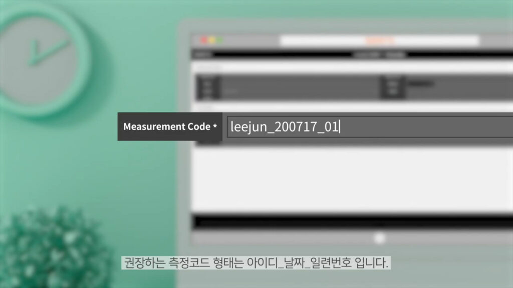 MC100 제품 정보를 3D 그래픽과 모션그래픽으로 설명하는 의료기기 영상 제작 장면