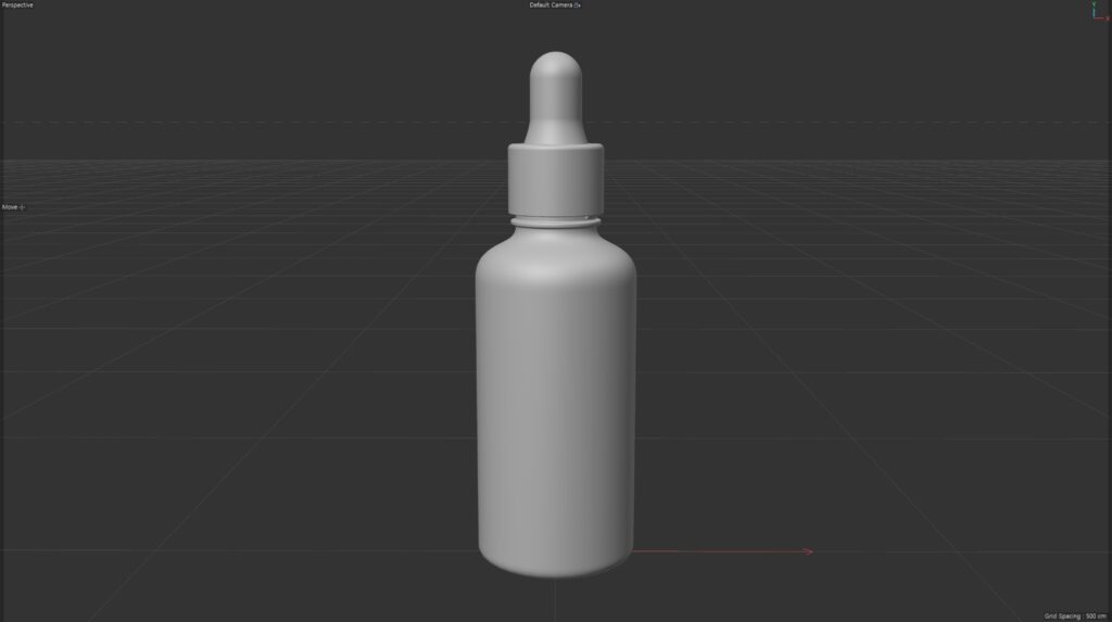 화장품 스포이드 제품 3D 모델링