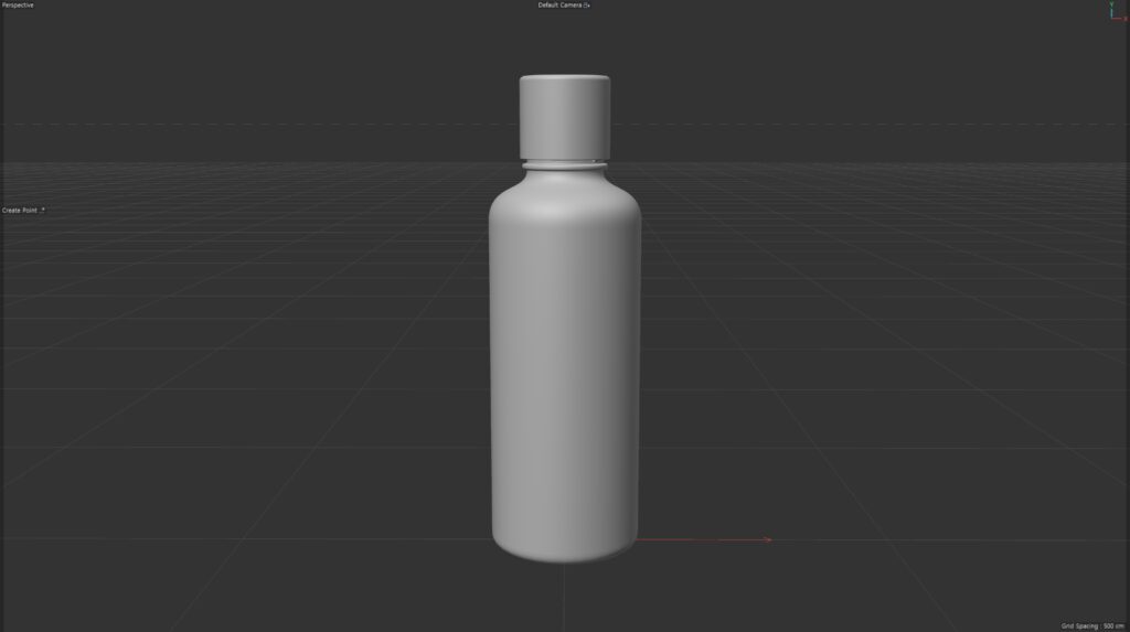I 광고 제작을 위한 화장품 제품 3D 모델링